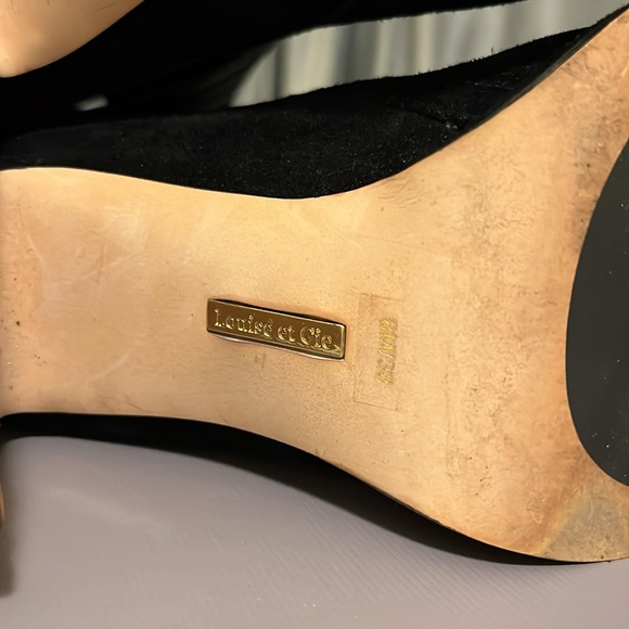 Louise et Cie Black Suede 3in Boot - Picture 7 of 10